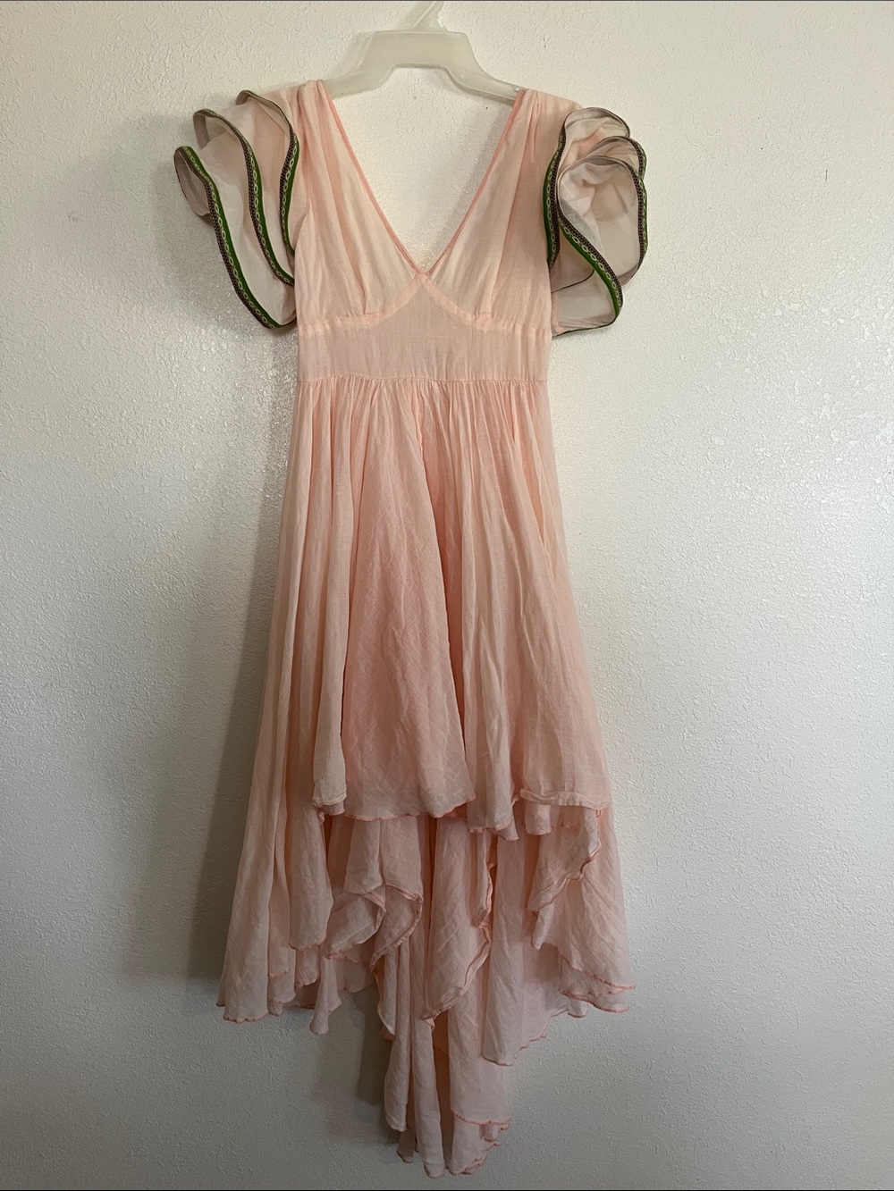 PITUSA Tallulah hi-lo dress size small standard